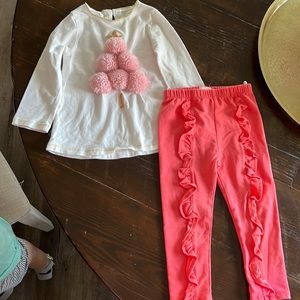 Mudpie Christmas tunic and leggings